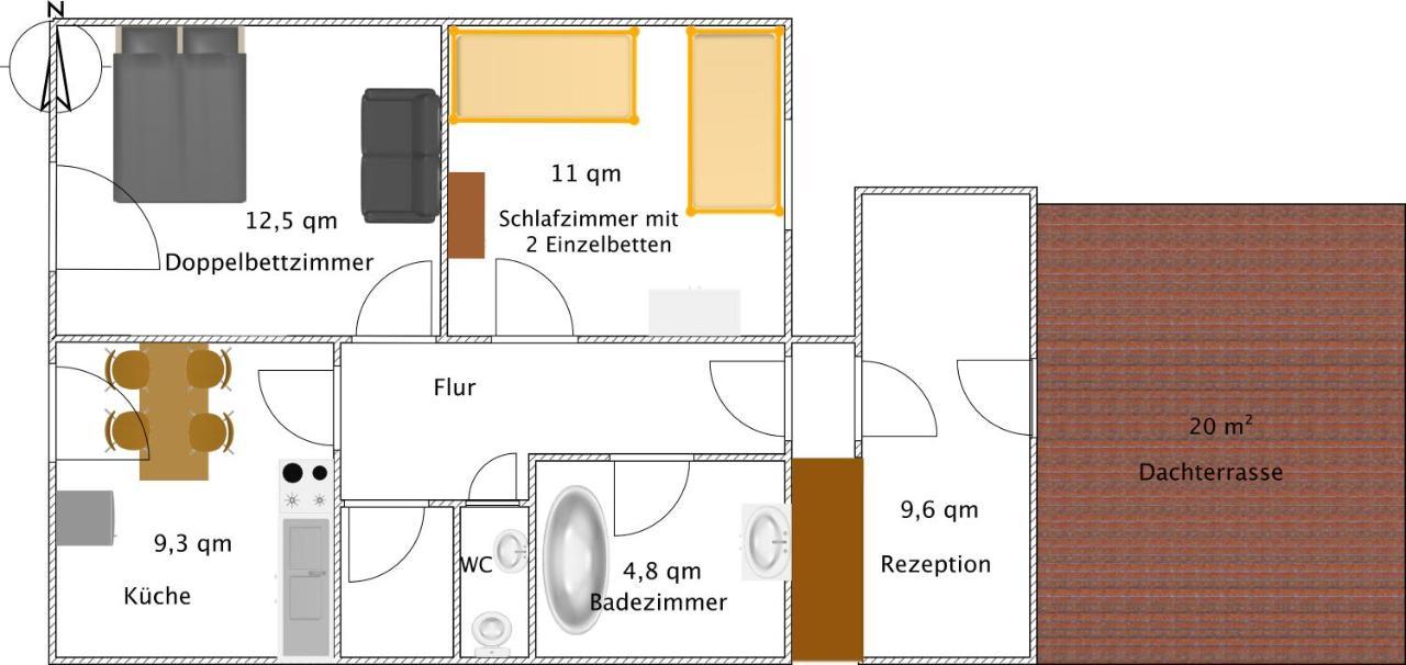 Ferienwohnung Ammerschnucke Wiefelstede Exteriér fotografie